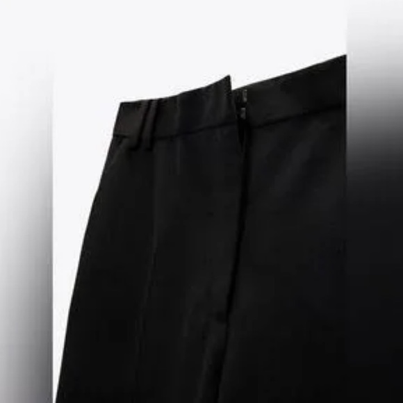 BRAND NEW ZARA SLIM FIT BLACK PANTS 👖🖤 - Picture 2 of 6